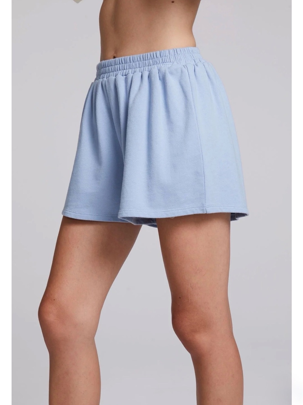 NWT 🌟 Chaser Blue Vintage Wash Fleece Sweat Shorts Size S